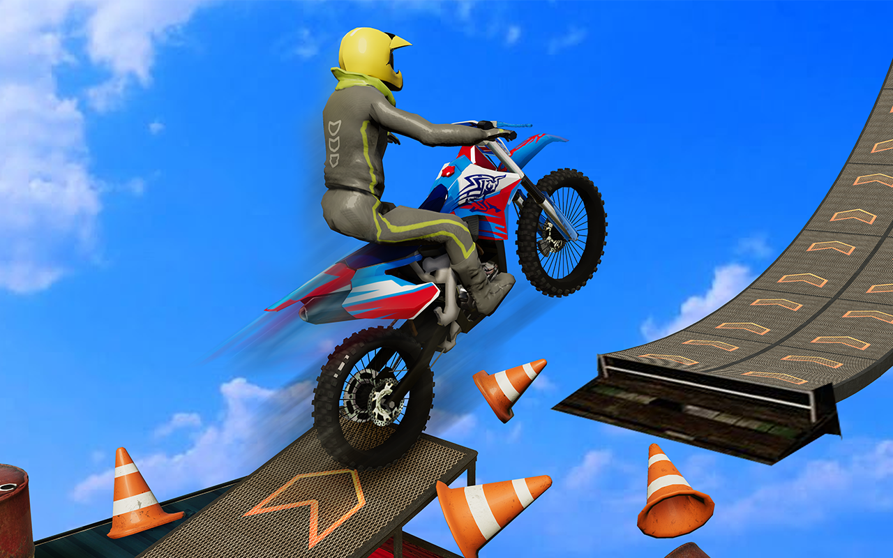 acrobacias moto rampa mega jogos corrida bicicleta - Download do APK para  Android